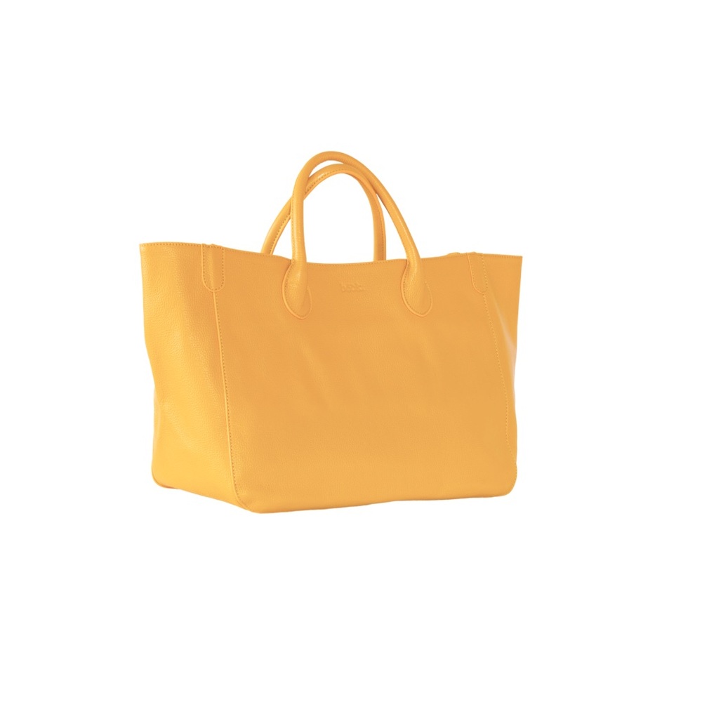 Beck yellow medium tote